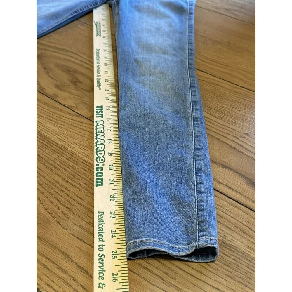 Abercrombie Kids Mid Rise Pull On‎ Jean Legging Blue Girls Size Slim 11/12 Youth